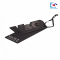 Kostenlose Probe benutzerdefinierte Logo Luxus schwarz Karton Papier Hang Tag String UV-Logo